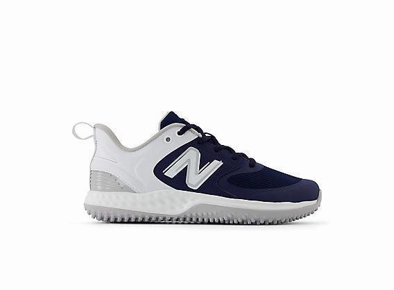 New Balance Women's VELO v3 Turf Softball Shoes - Navy with White - STVELON3 Road Approved Zip-up