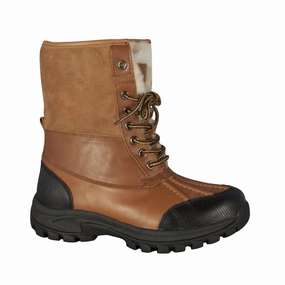 Ladies Sheepskin Tundra Boot In Chestnut Cool Seasons