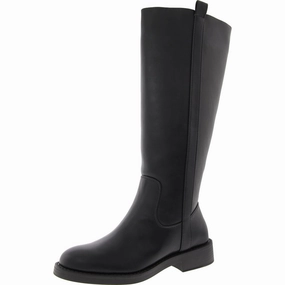 Street Fashion Training Ground PENNIE Womens Zipper Manmade Knee-High Boots