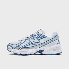 New Balance Juniors' 740 White / Blue Gorgeous appearance