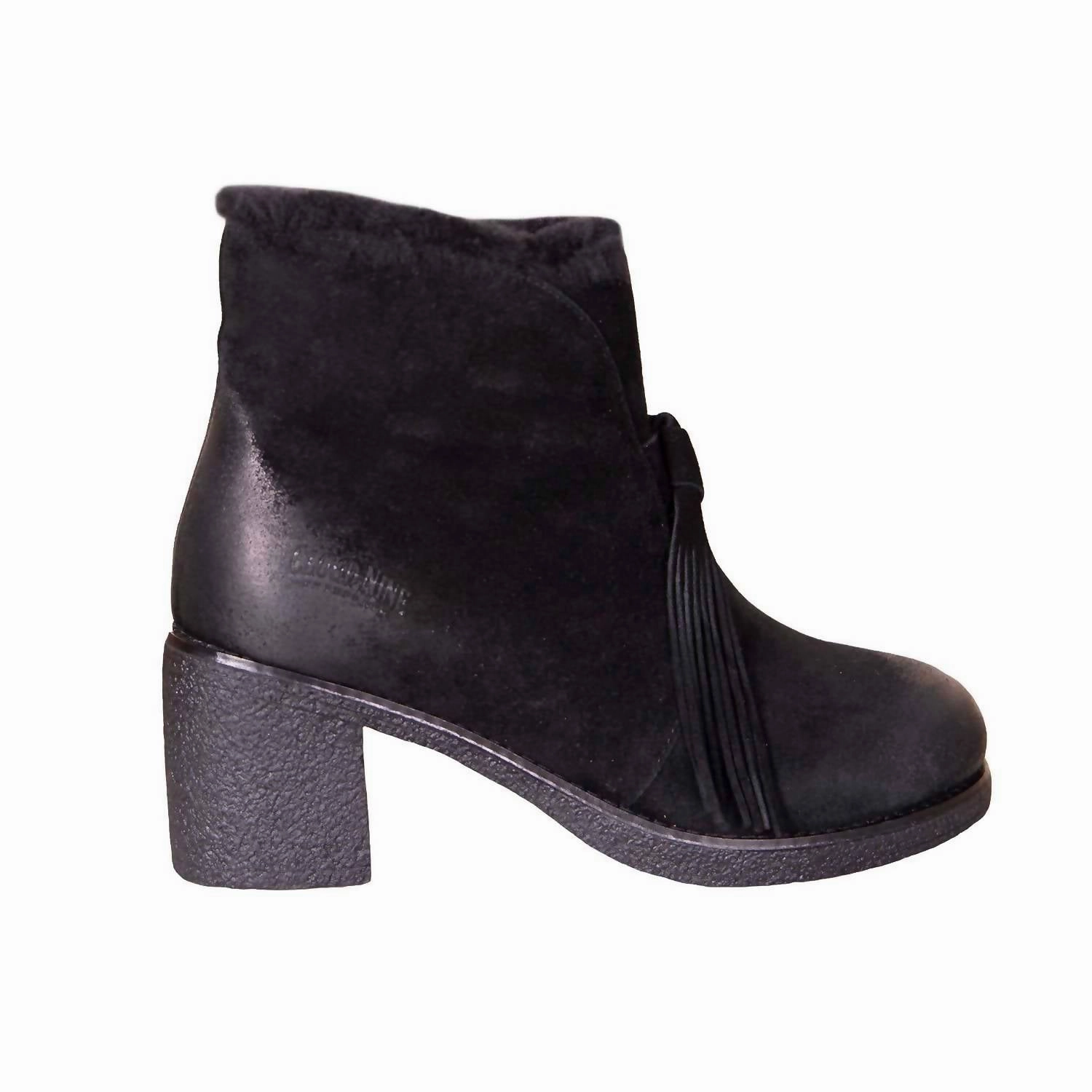 Ladies Madison Sheepskin Boot In Black Urban Outfit Avant Mood