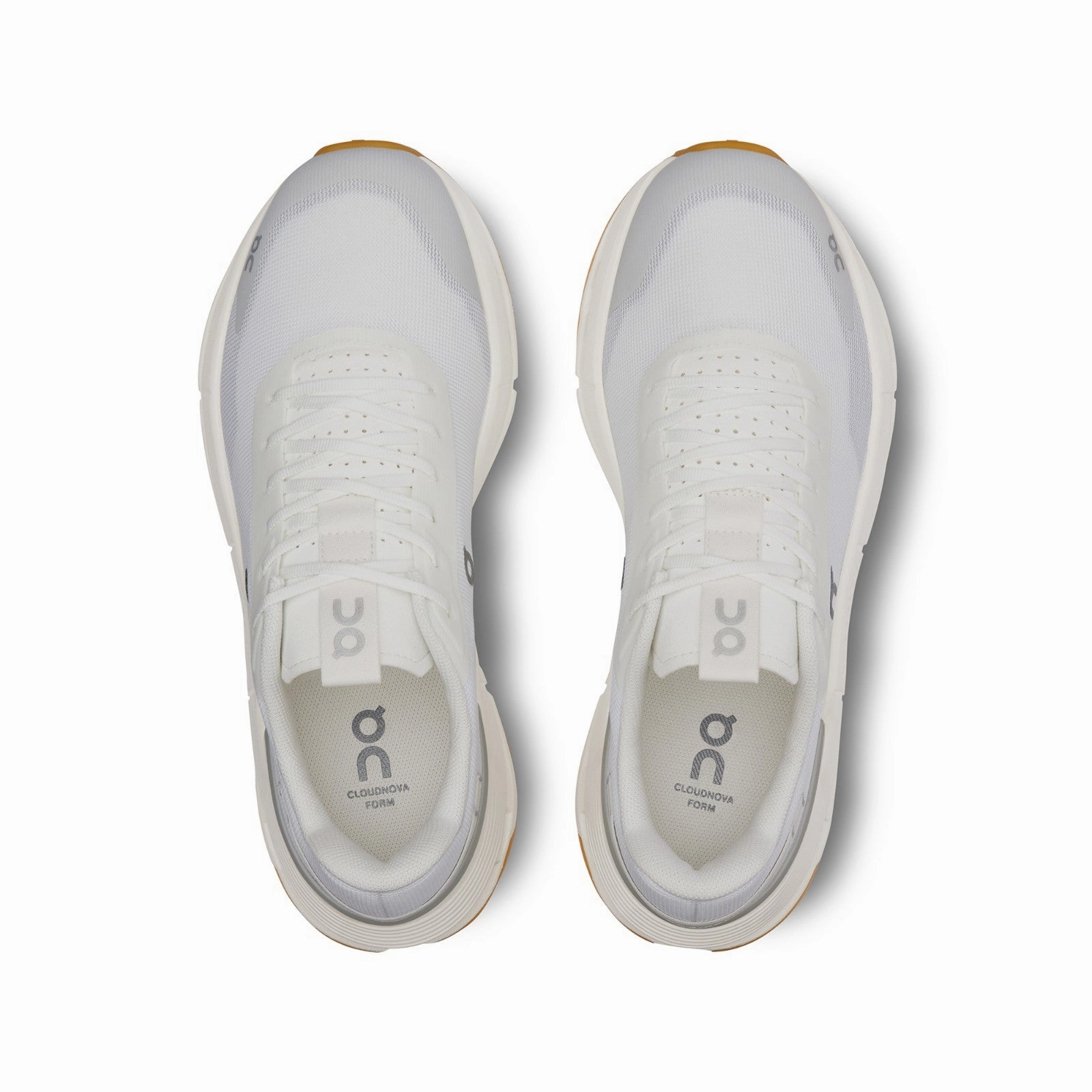Workout Routine breathable insole On Running Cloudnova Form 2 (White/Ivory) Women Shoes 3WE30170924
