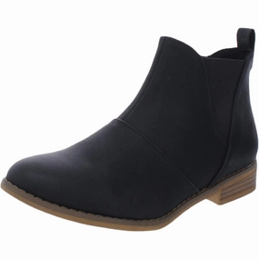 Maylon 2 Womens Faux Leather Ankle Chelsea Boots Pull Tab Practical Build