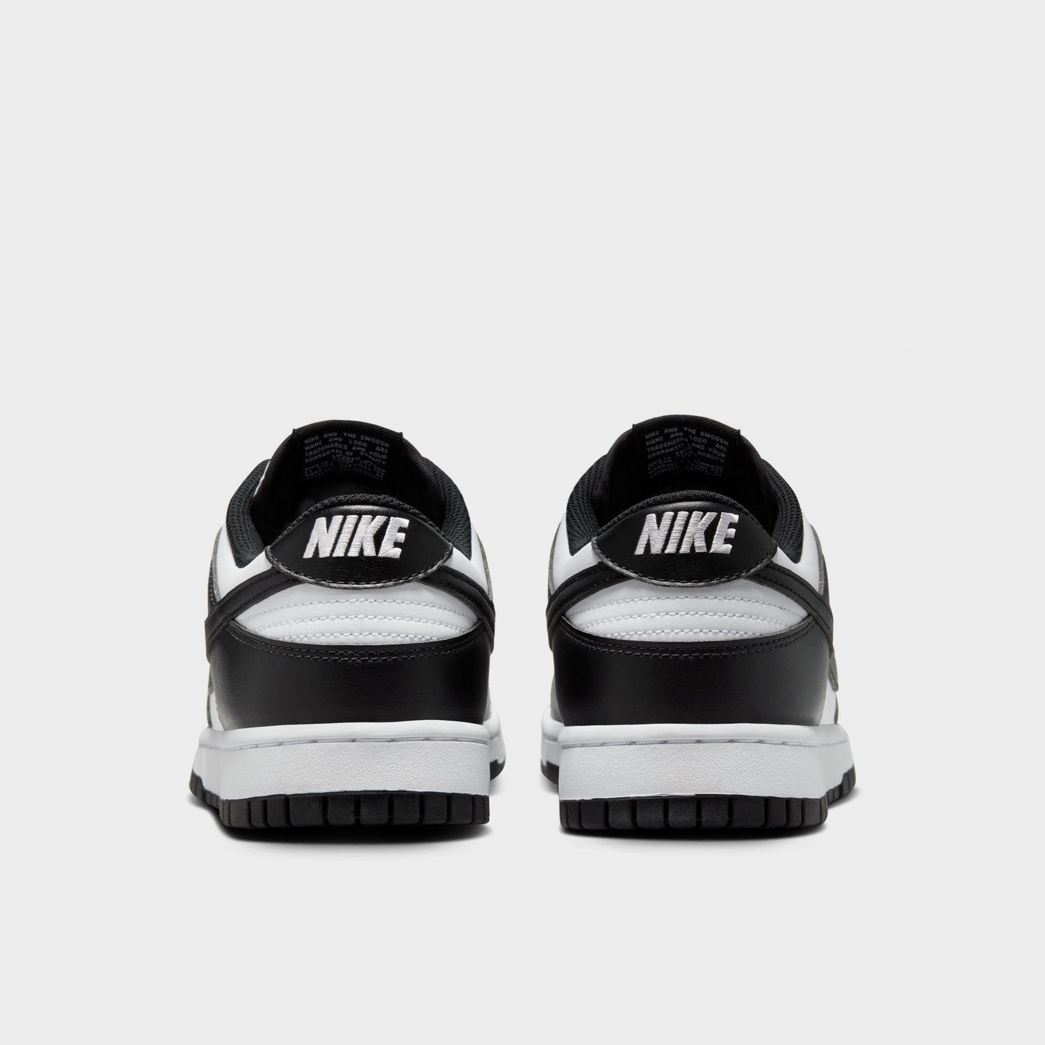 Orthotic Friendly Fit Nike Dunk Low Retro White / Black - White