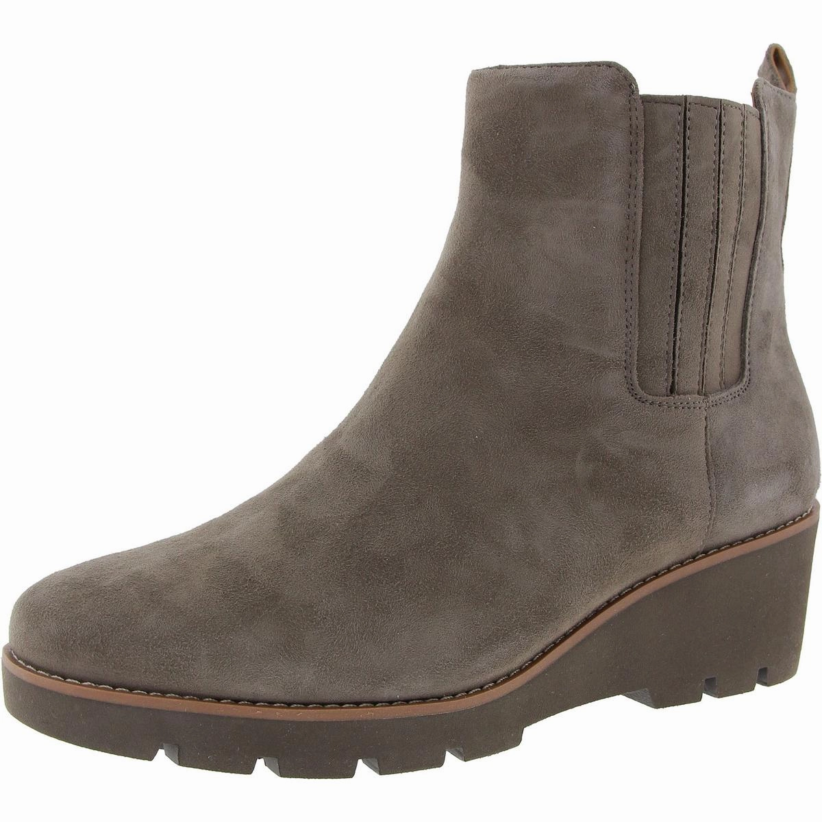Elastic Collar Aria Womens Waterproof Ankle Boots
