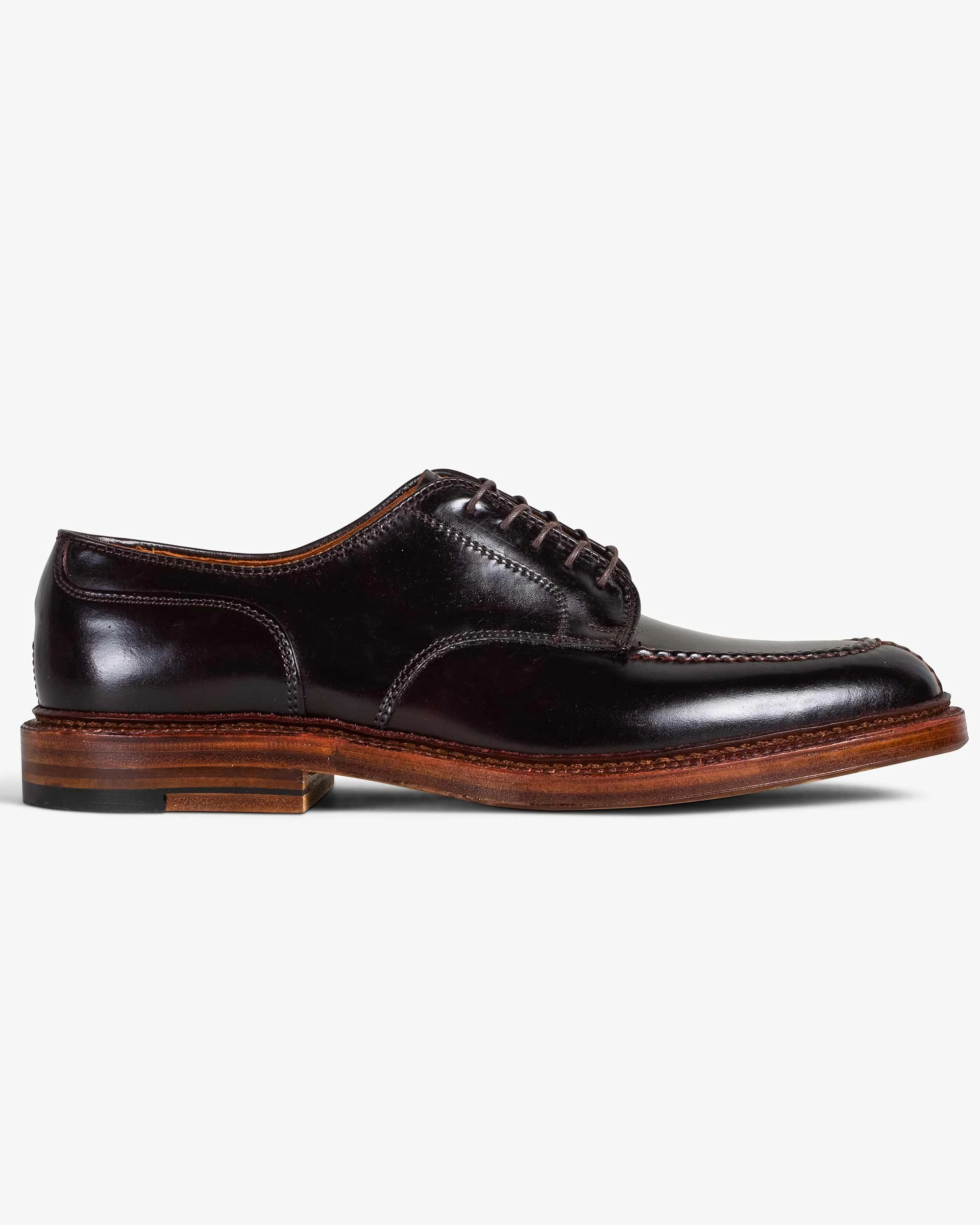 Alden Norwegian Split Toe Blucher Colour 8 Shell Cordovan G1601 Green Core