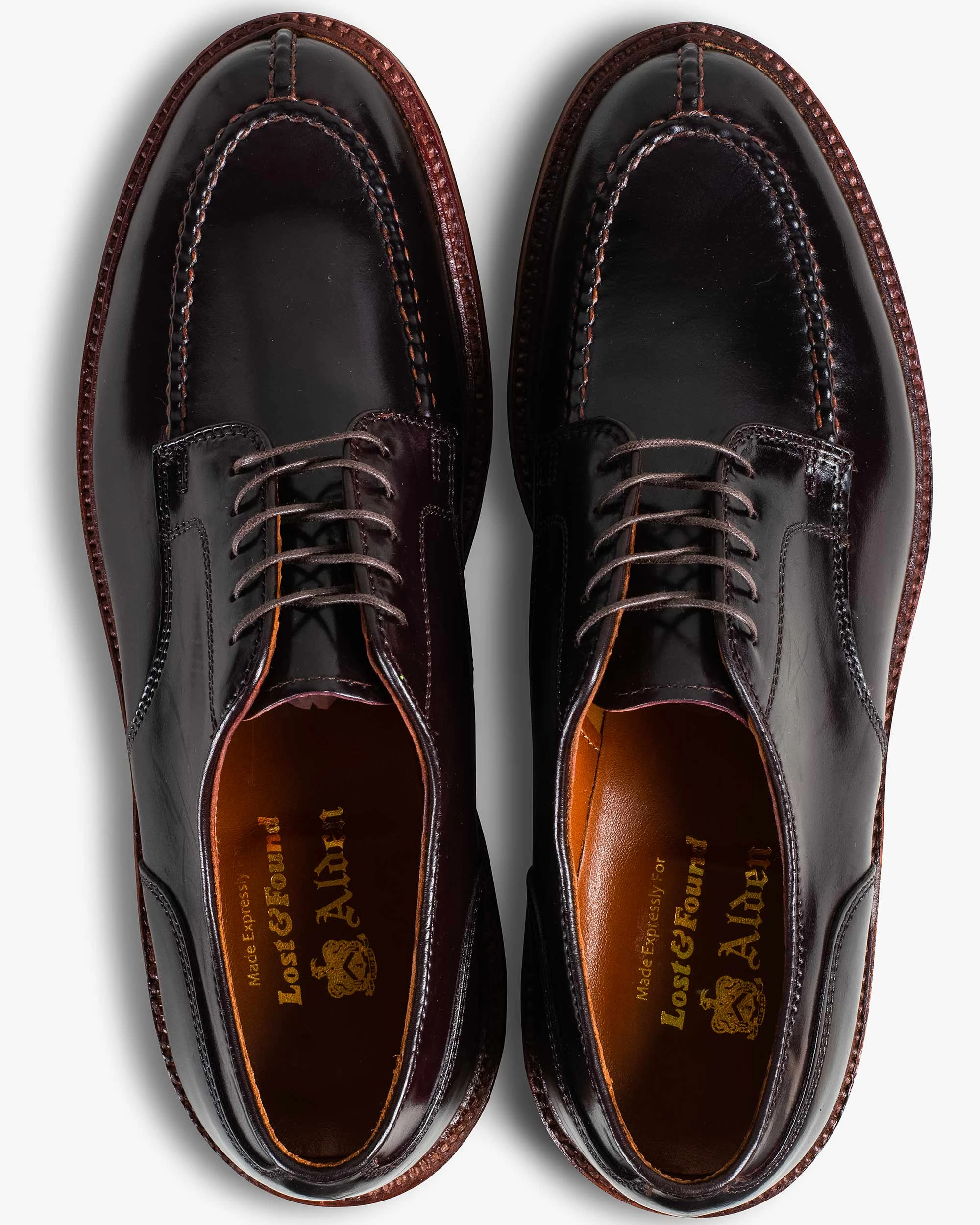Short Trip Alden Norwegian Split Toe Blucher Colour 8 Shell Cordovan G1601