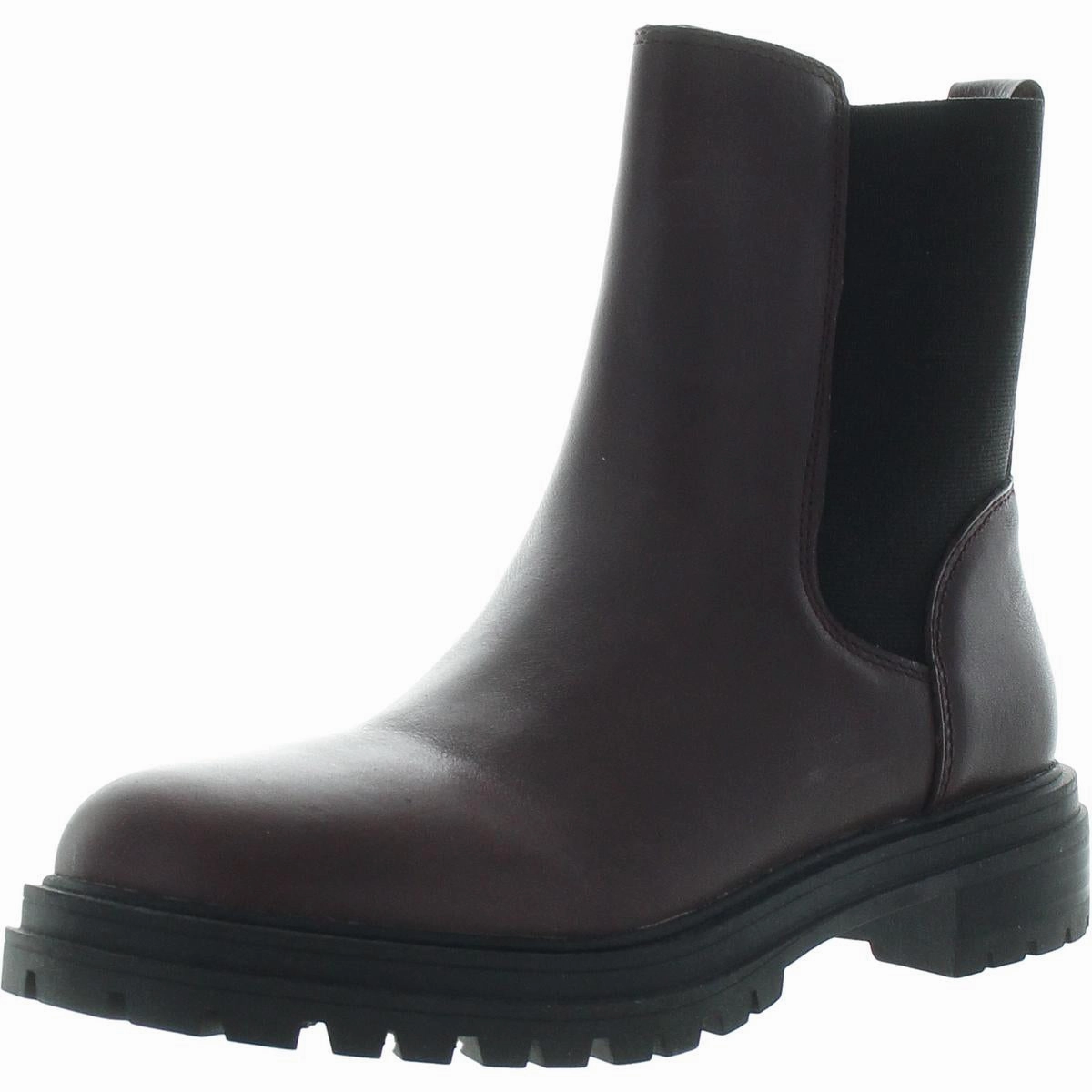 Womens Stretch Leather Ankle Boots Modern Comfort