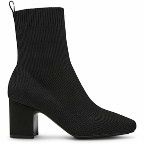 Tessel Womens Stretch Knit Booties Indie Core Anti Odor Urban Commute