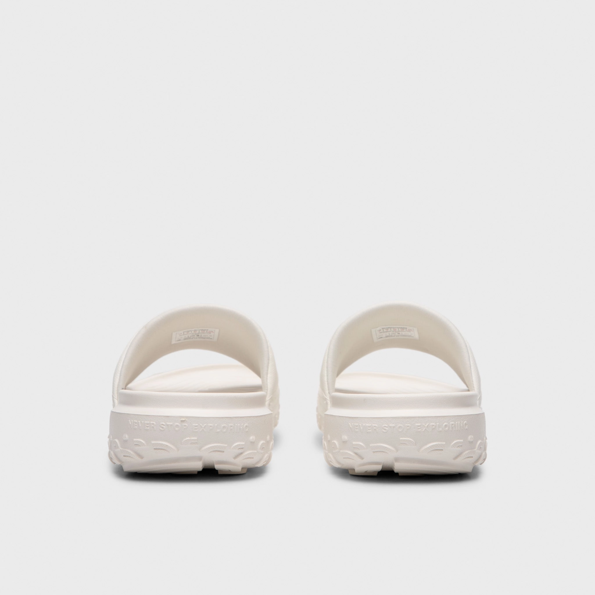The North Face Women's Never Stop Cush Slide / White Dune Dinner Step