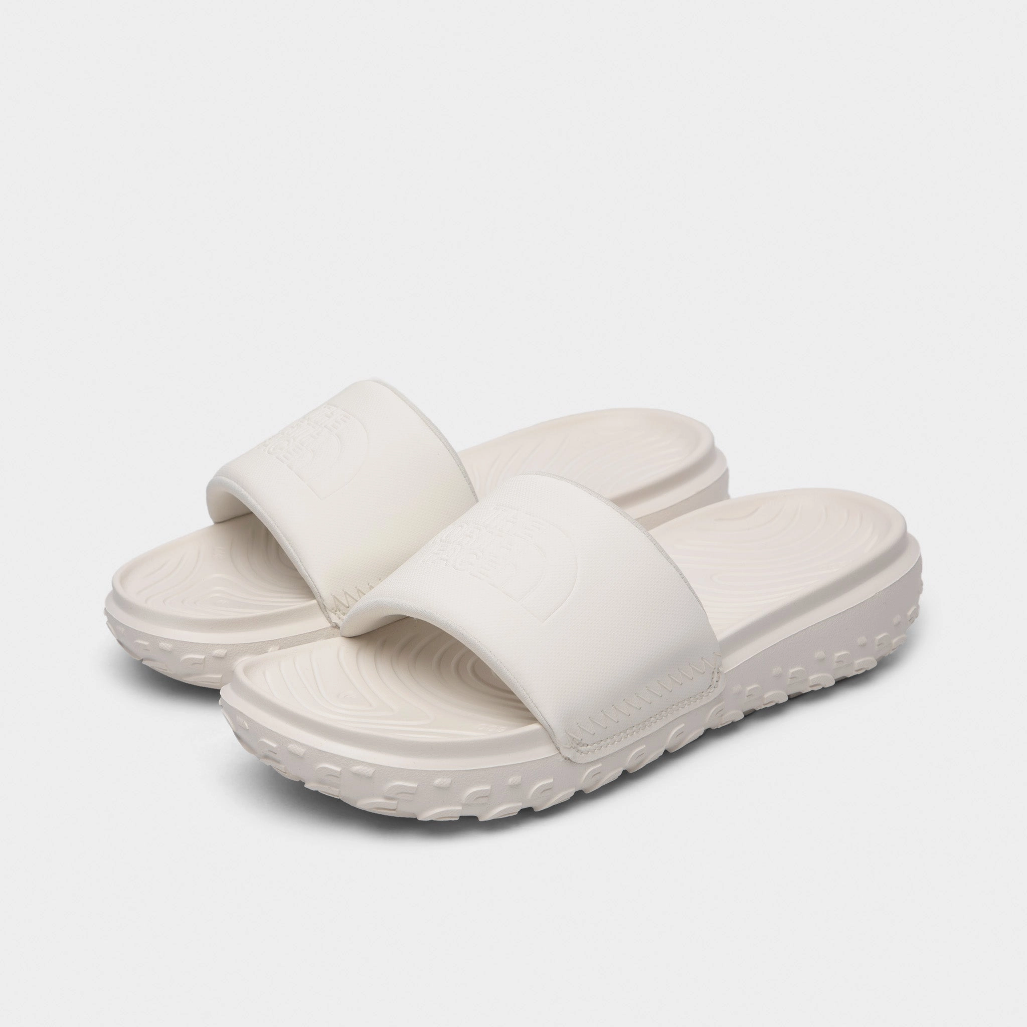 The North Face Women's Never Stop Cush Slide / White Dune All Season Use Galaxy Hike