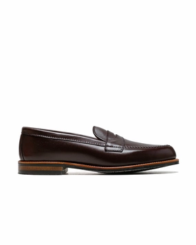 Grip Hold Scandi Clean Alden Penny Loafer Brown Lady Calf D2203L