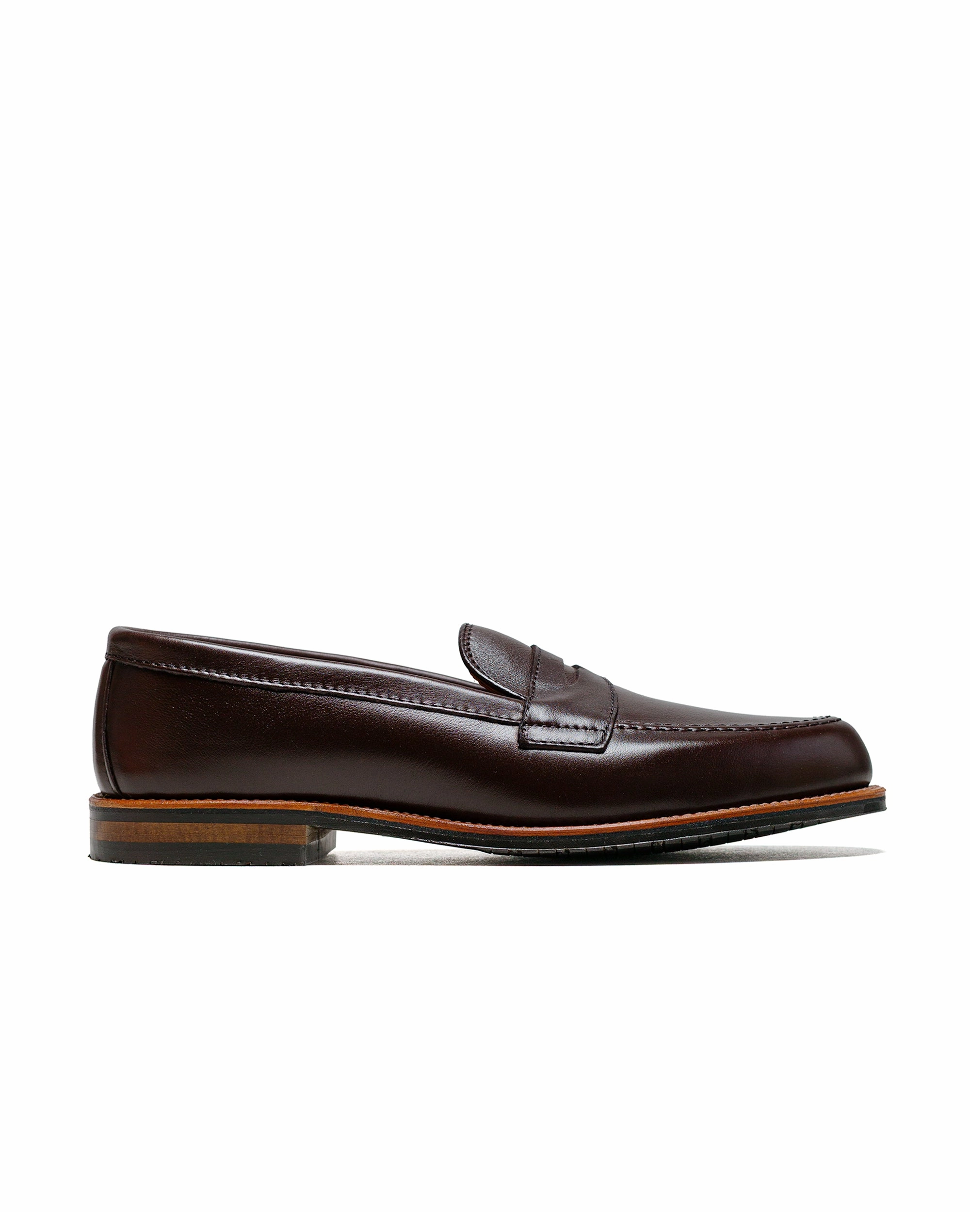 Grip Hold Scandi Clean Alden Penny Loafer Brown Lady Calf D2203L