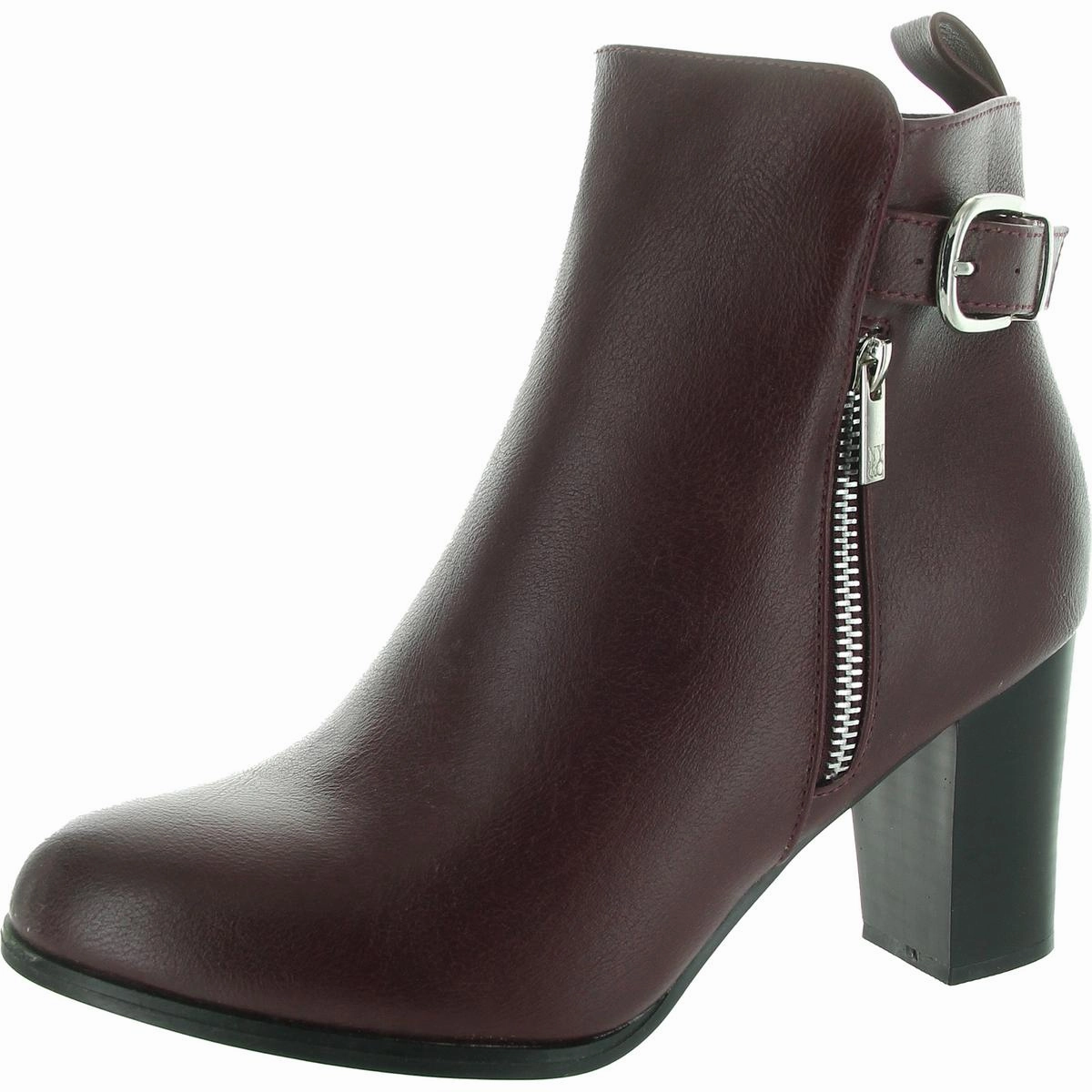 Womens Padded Insole Faux Leather Booties Eco Material Snow Trekker