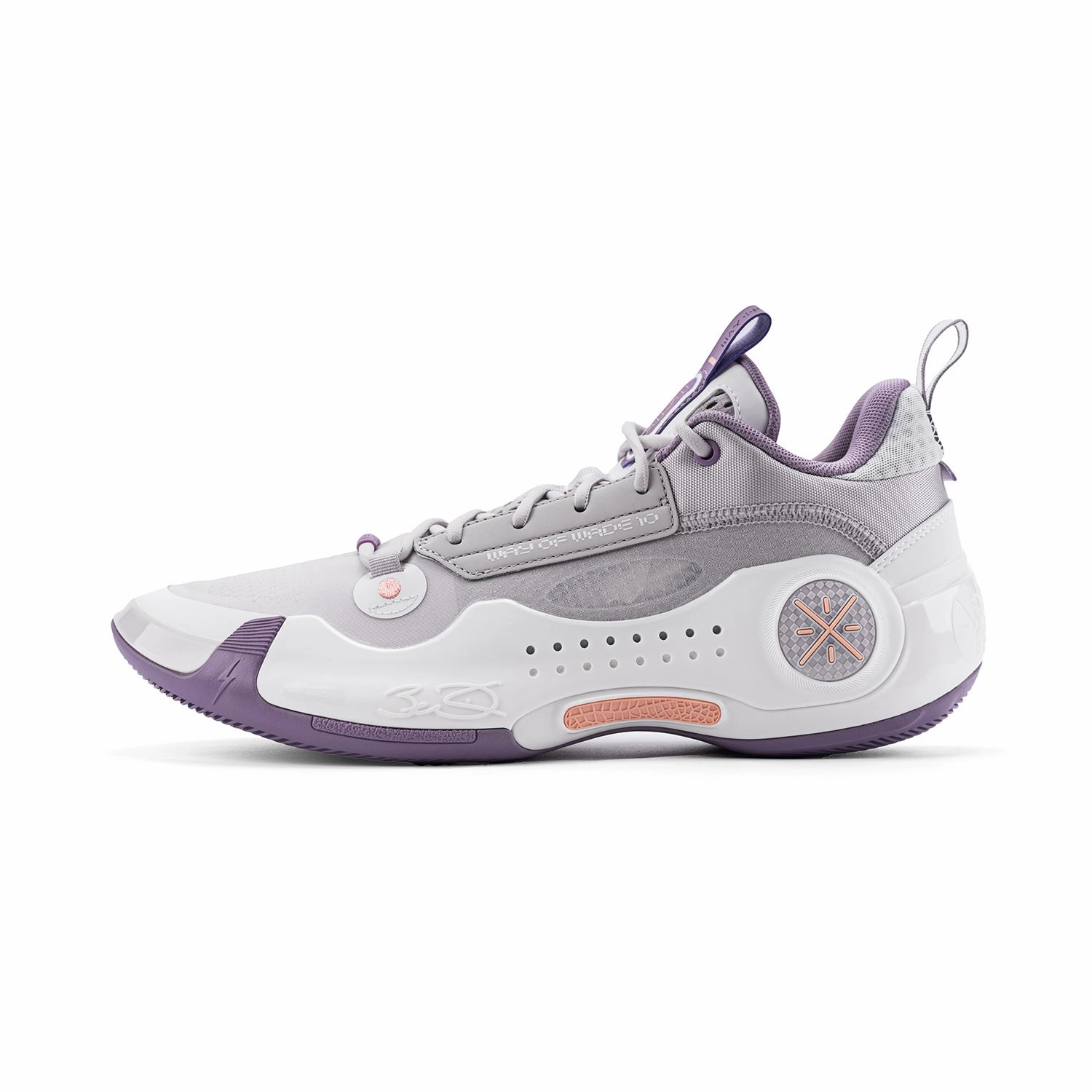 Way of Wade 10 Low "Lavender" Shear Resistance Foam Balanced Drop Cushioning
