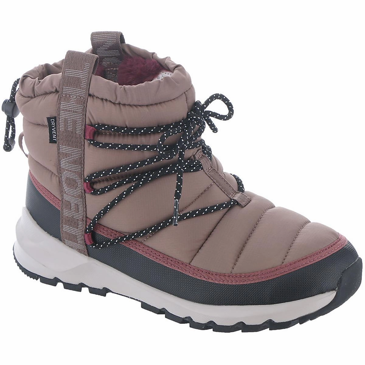 Waterproof Snow Trekker ThermoBall Womens Faux Fur Lace Up Winter & Snow Boots