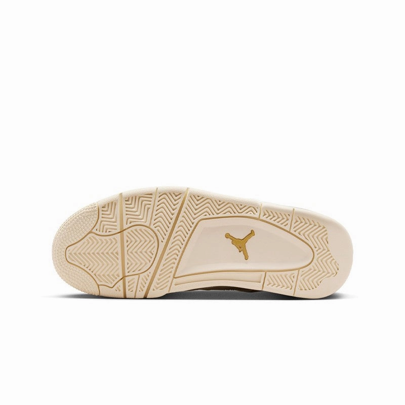 Air Jordan 4 Retro "White and Gold" Agile Fit Modern Feel