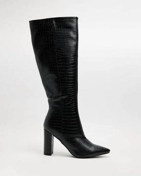 Gibson Boot In Black Durable Shell Rainy Day Commuter