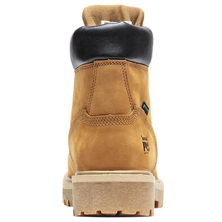 Low Profile Outdoor Explorer Shock Absorbing Urban Traveler Timberland Men's 65030 PRO?? Direct Attach 6" Soft Toe Wheat Waterproof