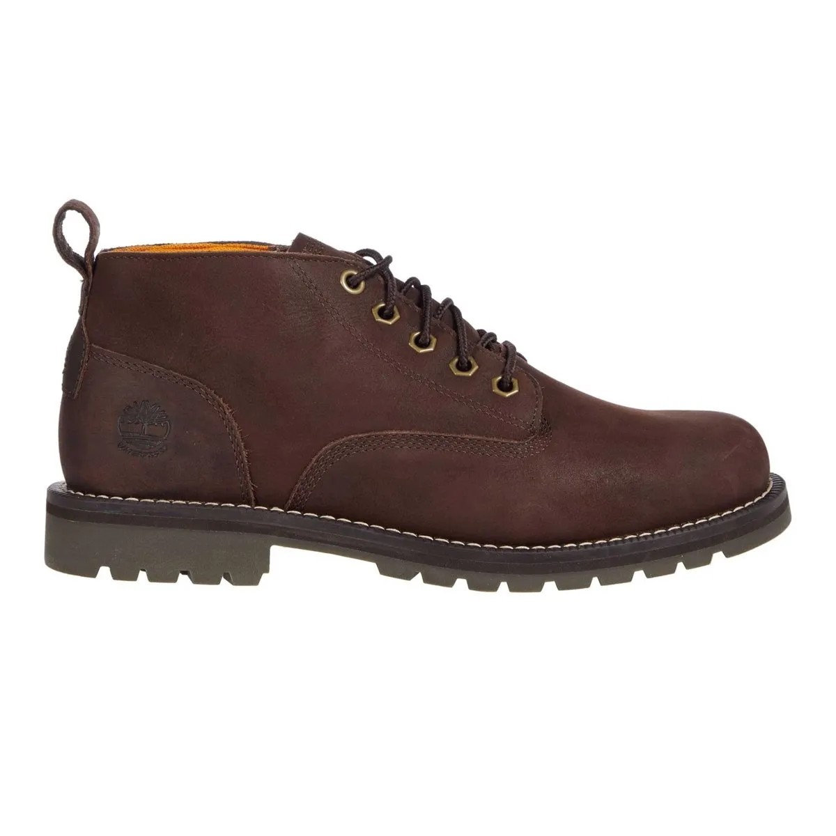 Timberland Men's Redwood Falls Chukka Dark Brown Waterproof Warm Touch