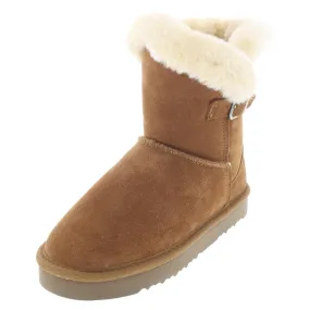 Heavy Terrain Transitional Season Tiny 2 Womens Suede Faux Fur Lined Winter Boots