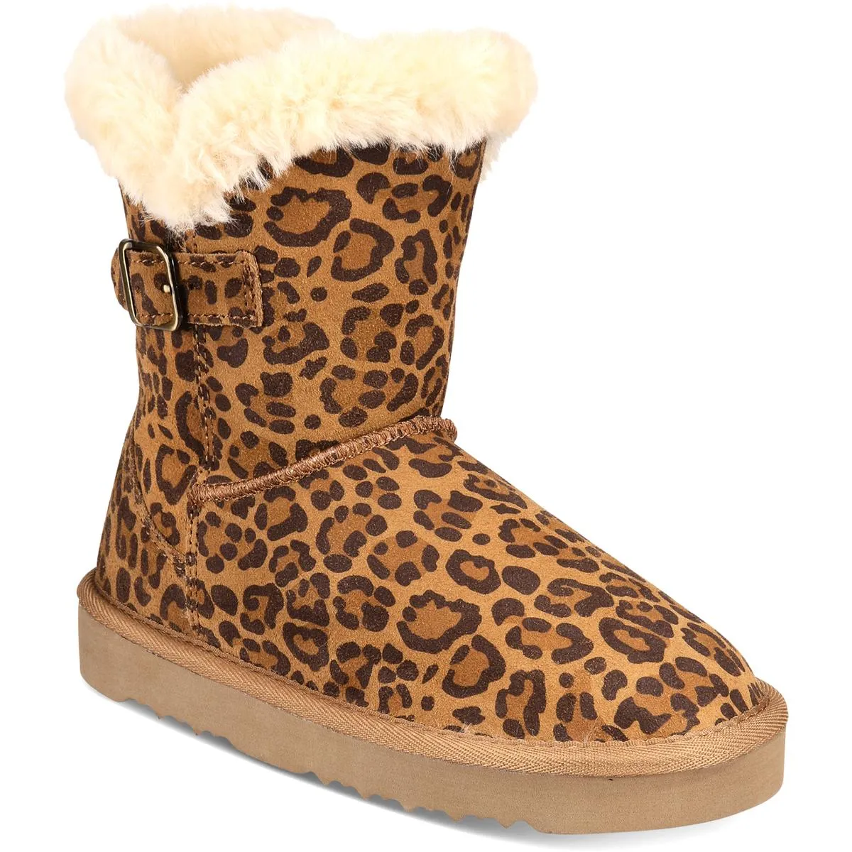 Tiny 2 Womens Suede Faux Fur Lined Winter Boots Field Work All Day Wear