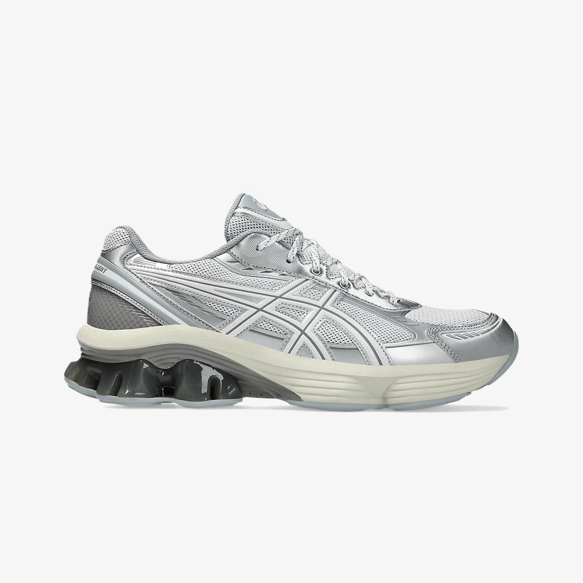 strength - training shoes practical - elegance ASICS | GEL-KINETIC FLUENT { WHITE/WHITE