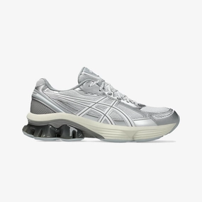 strength - training shoes practical - elegance ASICS | GEL-KINETIC FLUENT { WHITE/WHITE