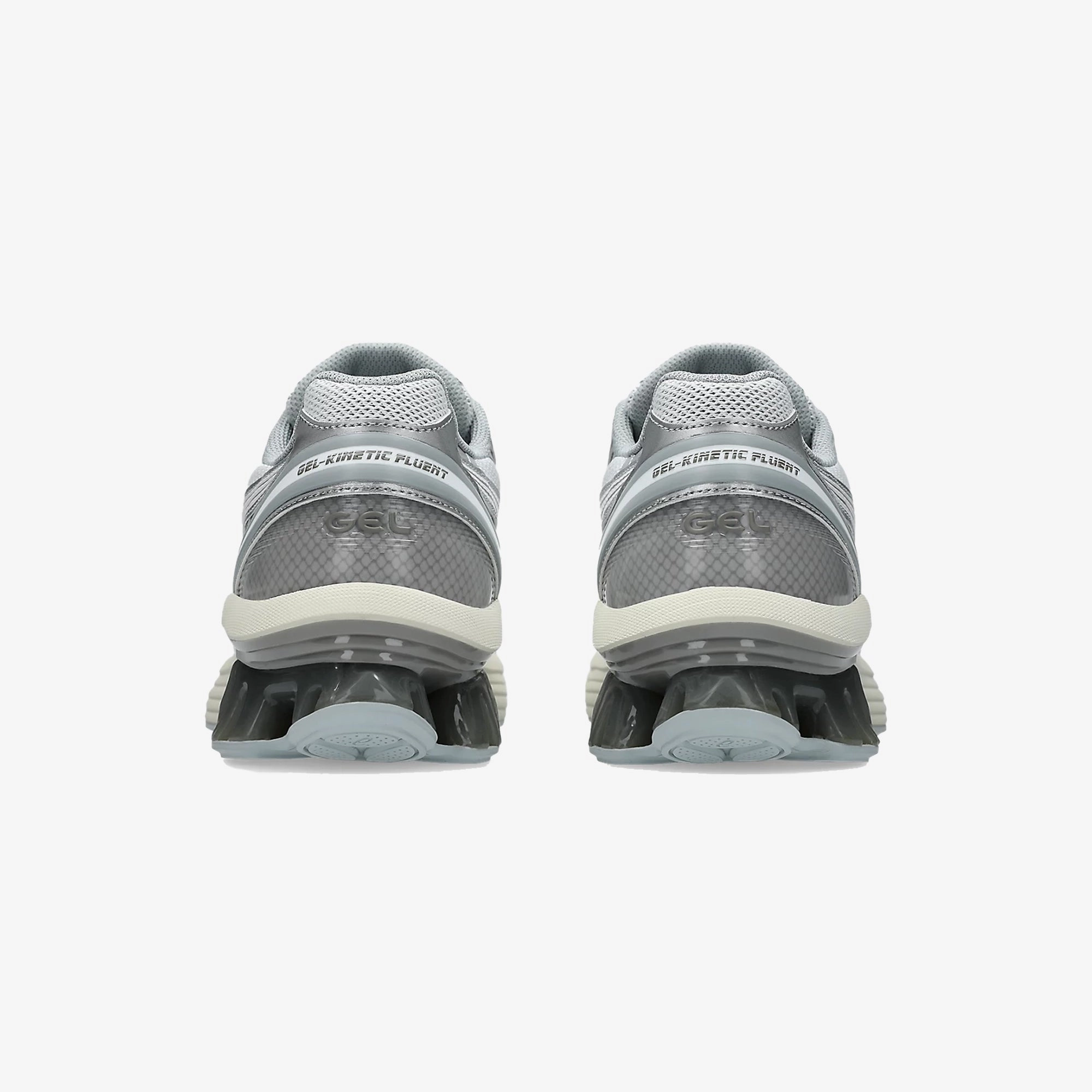 multi - directional - flexibility ASICS | GEL-KINETIC FLUENT { WHITE/WHITE