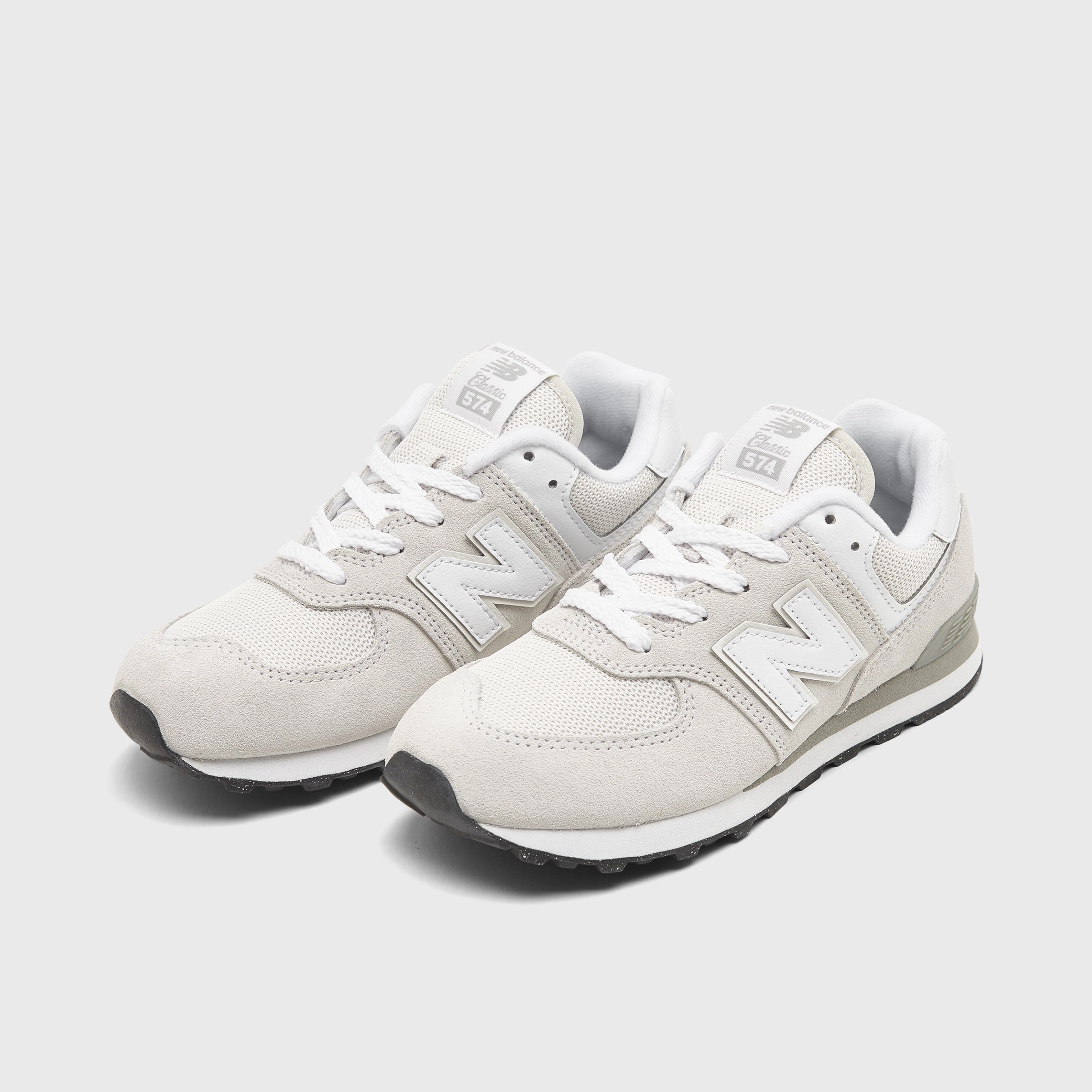 New Balance Children's 574 Nimbus Cloud / White Female