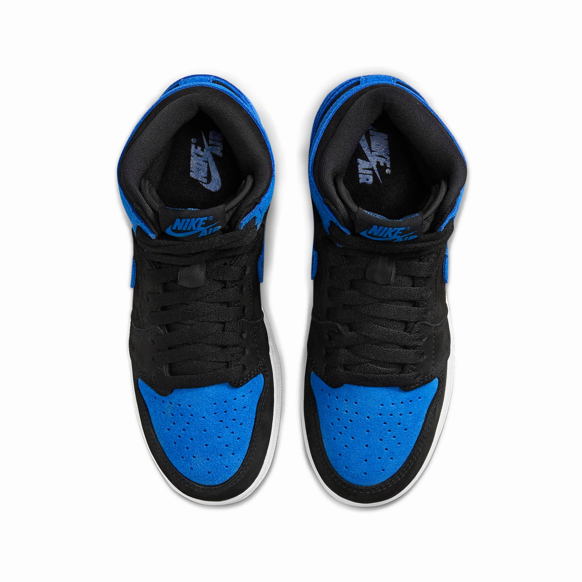 Style Motion Good Traction Air Jordan 1 High OG "Royal Reimagined" Grade School Kids FD1437-042