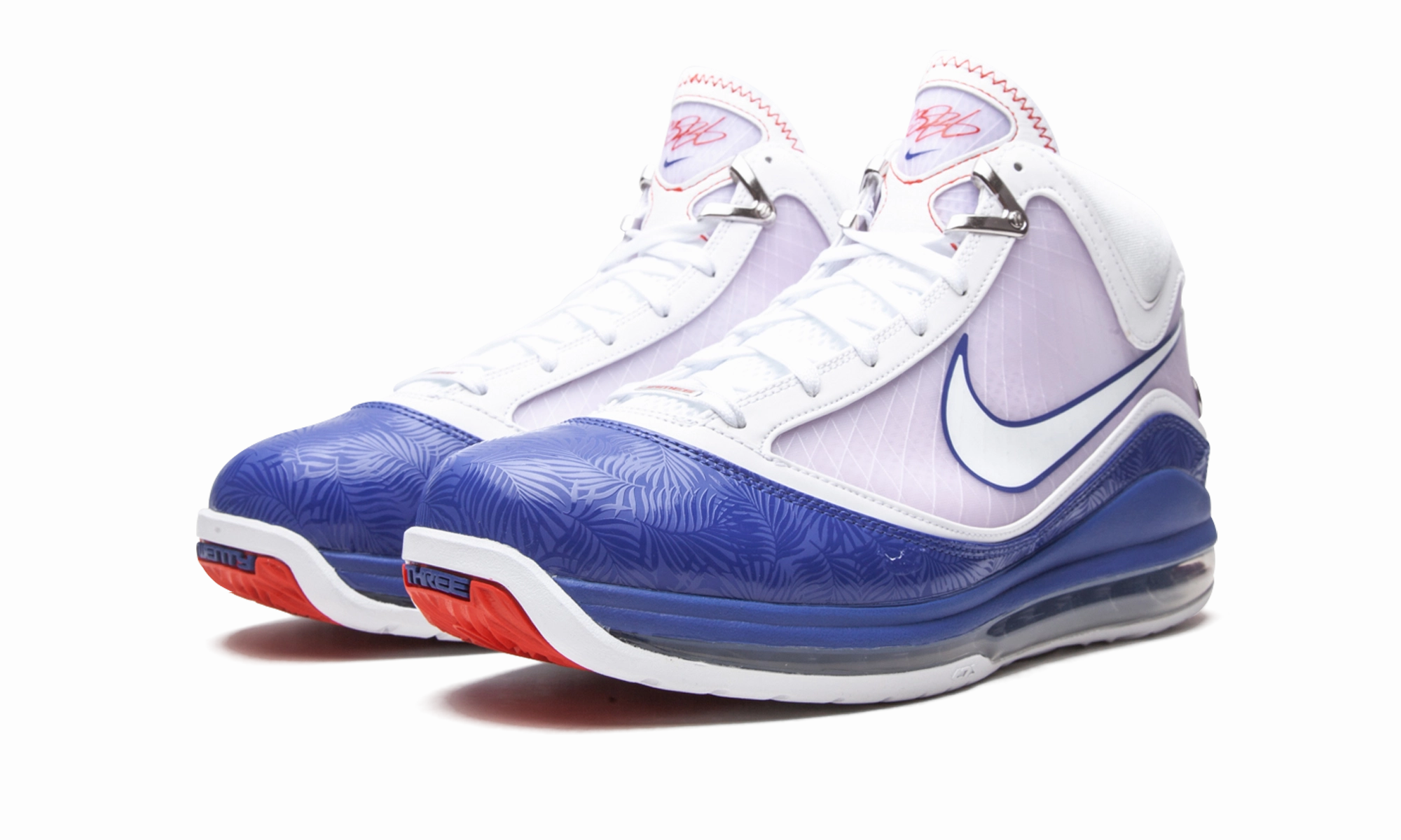 Air Max Lebron 7 "Baseball Blue - Dodgers" Compression Molding Construction