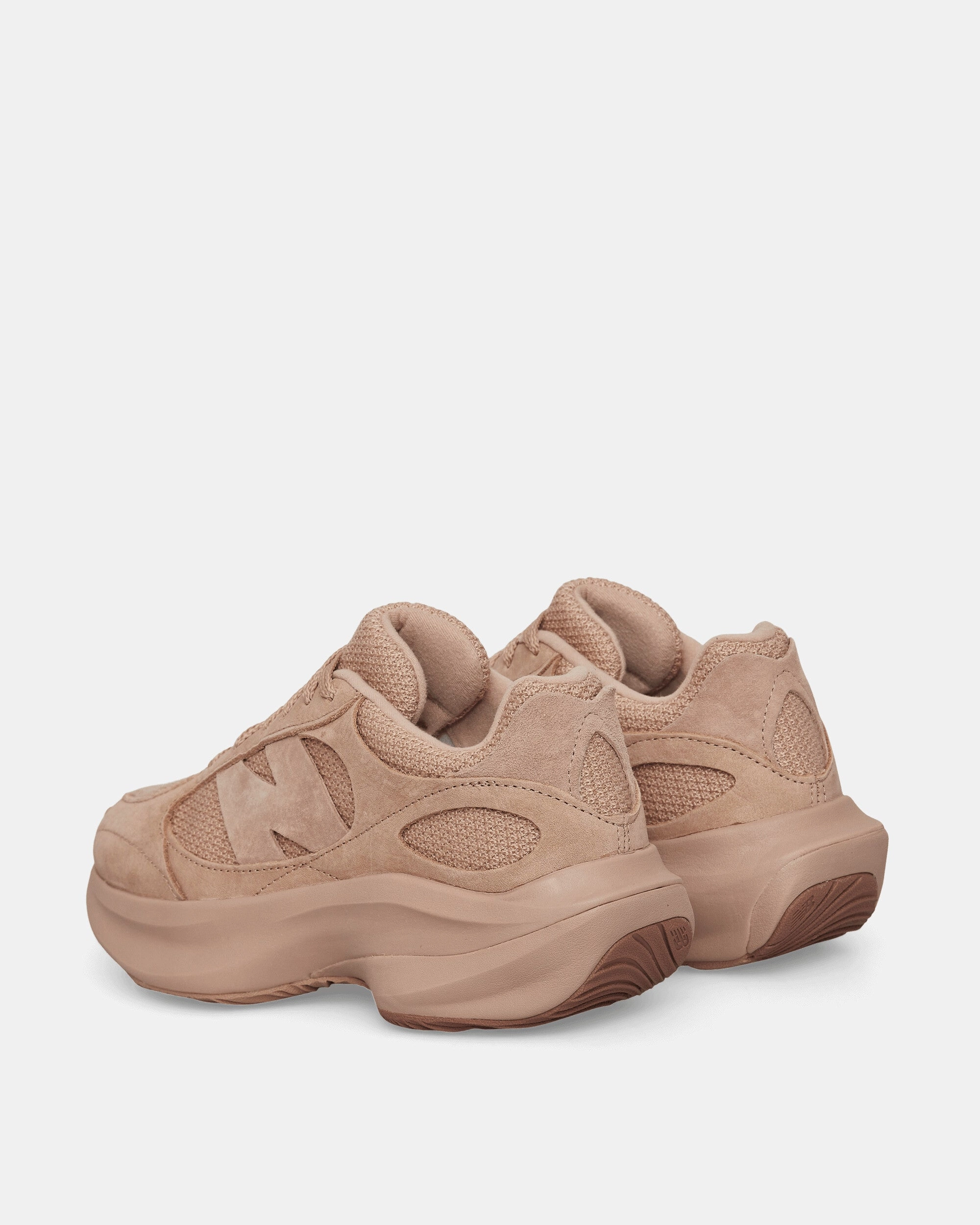 WRPD Runner Sneakers Flat Taupe / Sparrow Narrow Toe Box