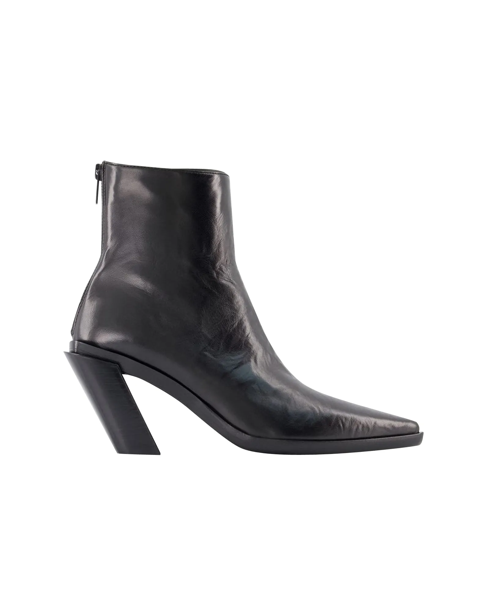 Weekend Hike Florentine Ankle Boots - Ann Demeulemeester - Black - Leather