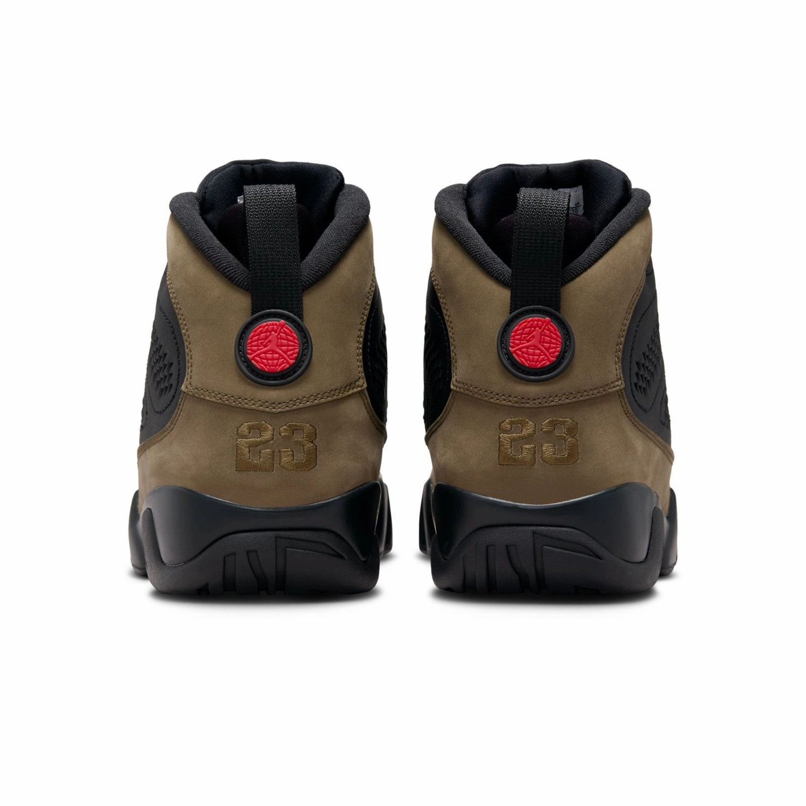 Air Jordan Olive 9 Retro Everyday Shoes Durable rubber sole