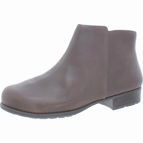 Lewis Womens Leather Padded Insole Booties Feather Light Comfort Seeker Comfortable Stride