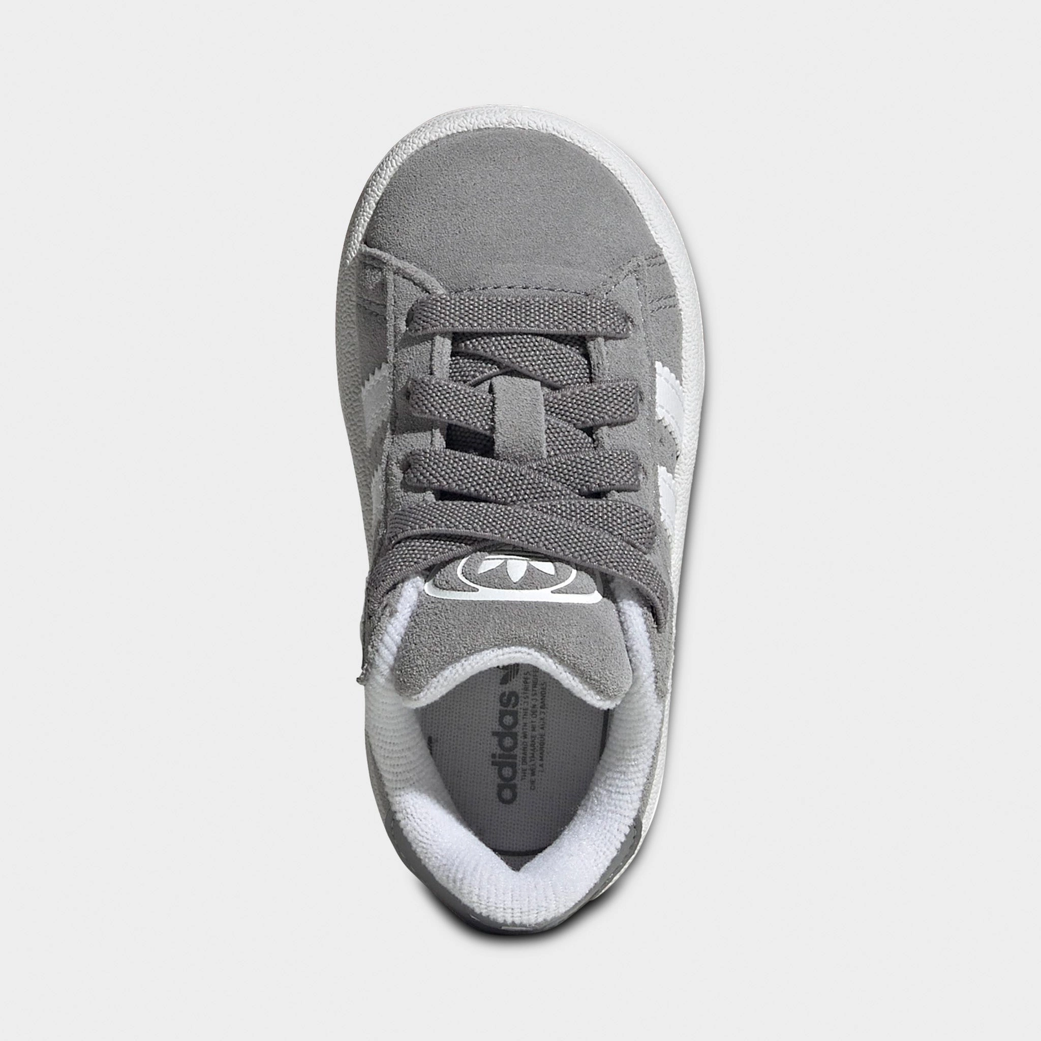 adidas Infants' Campus 00s Grey / White - White Indoor style