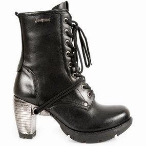 TR001-S1 Leather Gothic Punk Boots Smart Design