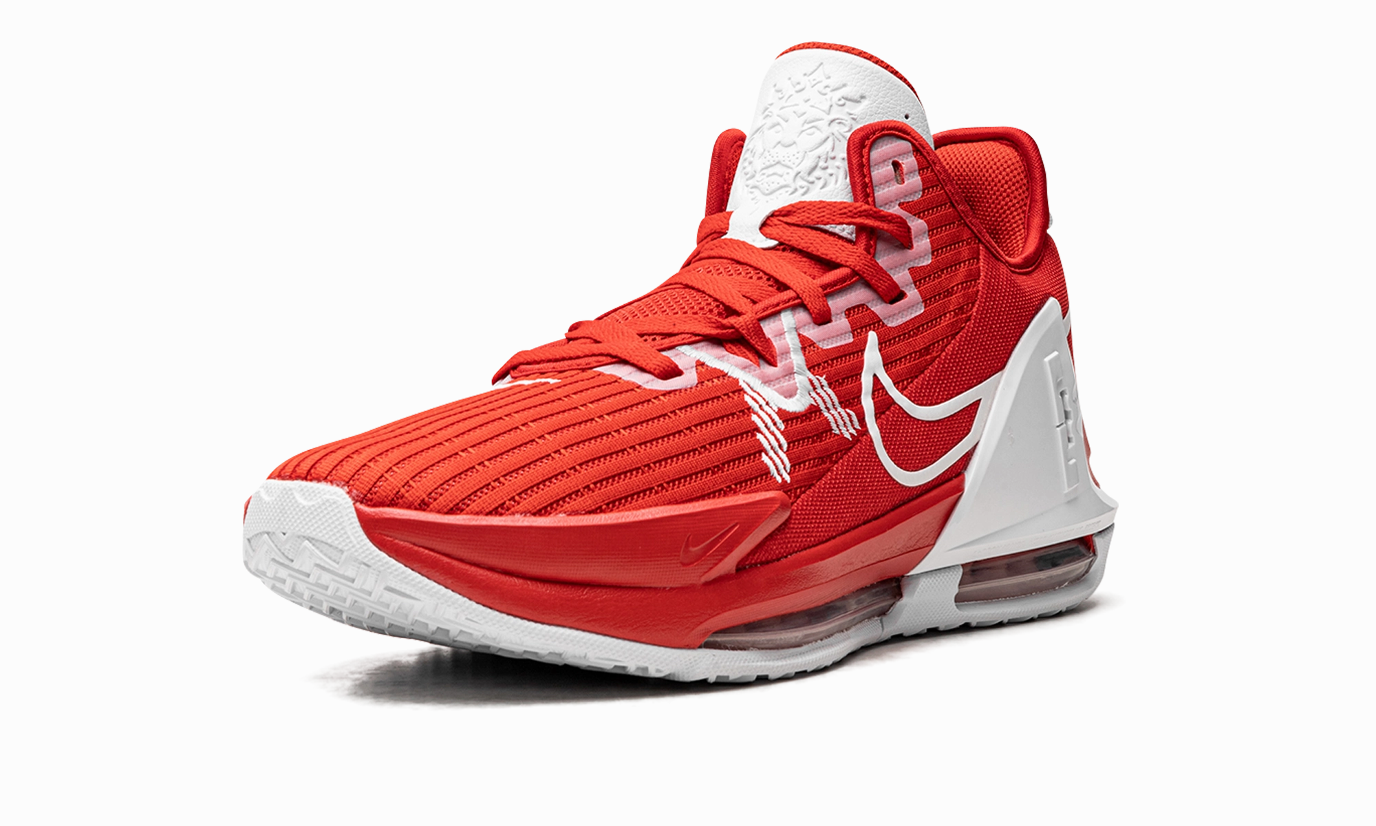LeBron Witness VI TB "University Red" Perimeter Cushioning Slip Resistant Grooves