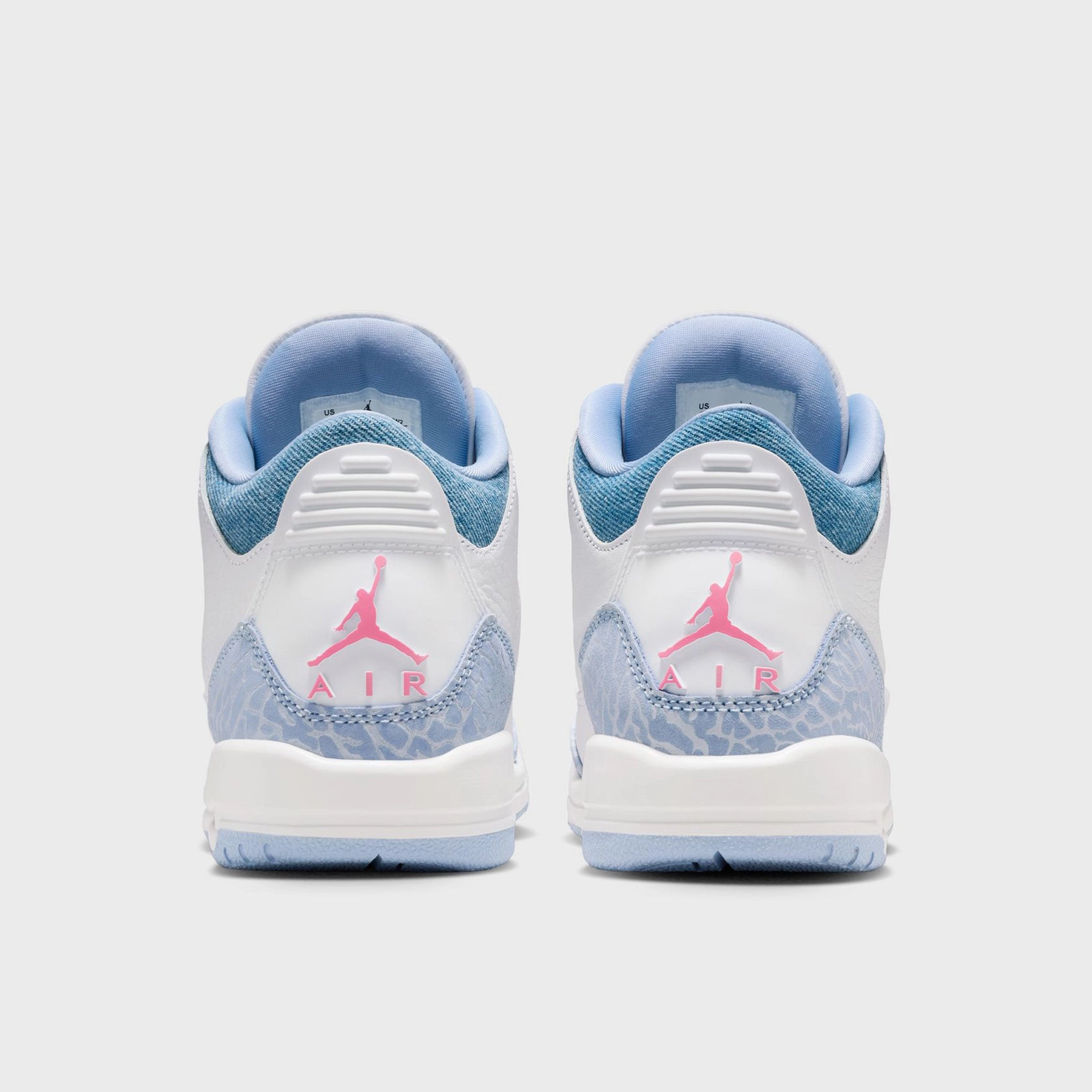 Jordan 3 Retro GS White / Pink Glow - Cobalt Bliss Self Drive