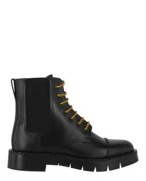 Modern Lines Combat Ankle Boots