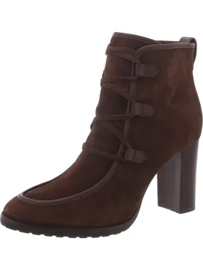 Thermal Core Weekend Wanderer Rugged Design Mabel Womens Suede Lace-Up Booties