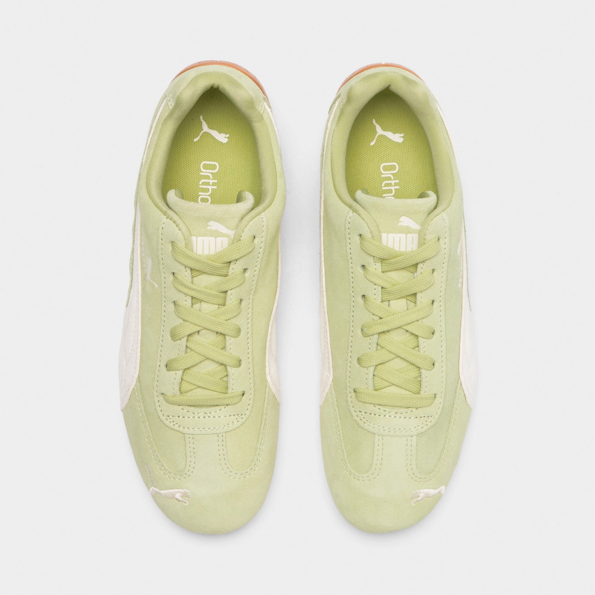 Reinforced PUMA Women's Speedcat OG Pistachio Green / Warm White