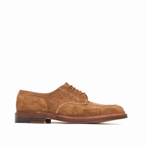 Alden Mocc Toe Blucher Snuff Suede Bold Neon