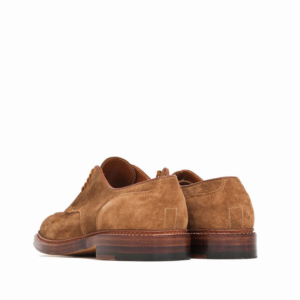 Alden Mocc Toe Blucher Snuff Suede Queen Touch