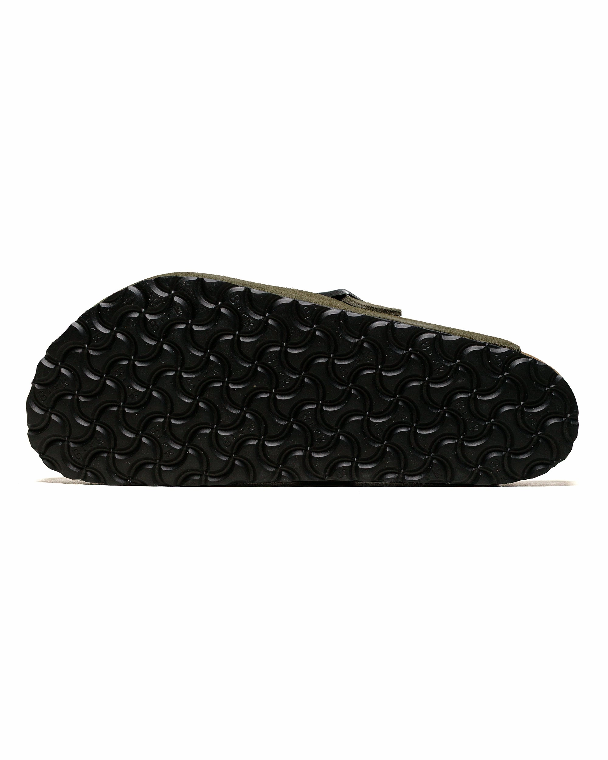 Birkenstock Boston Thyme Tonal Suede mesh construction