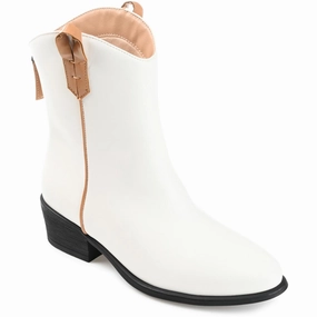 Feather Light Weather Resistant User Tough Novva Womens Zipper Faux Leather Mid-Calf Boots