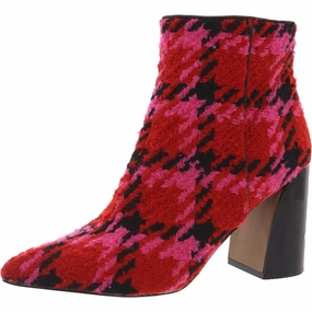 Padded Interior Comfort Seeker Jackyy Womens Zipper Knit Booties