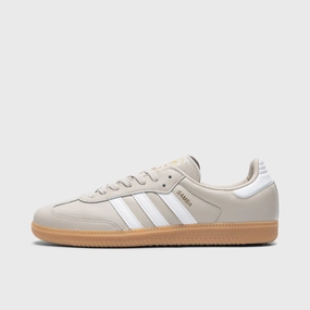 Square Toe Design Adidas Samba OG Alluminum / White - Gum