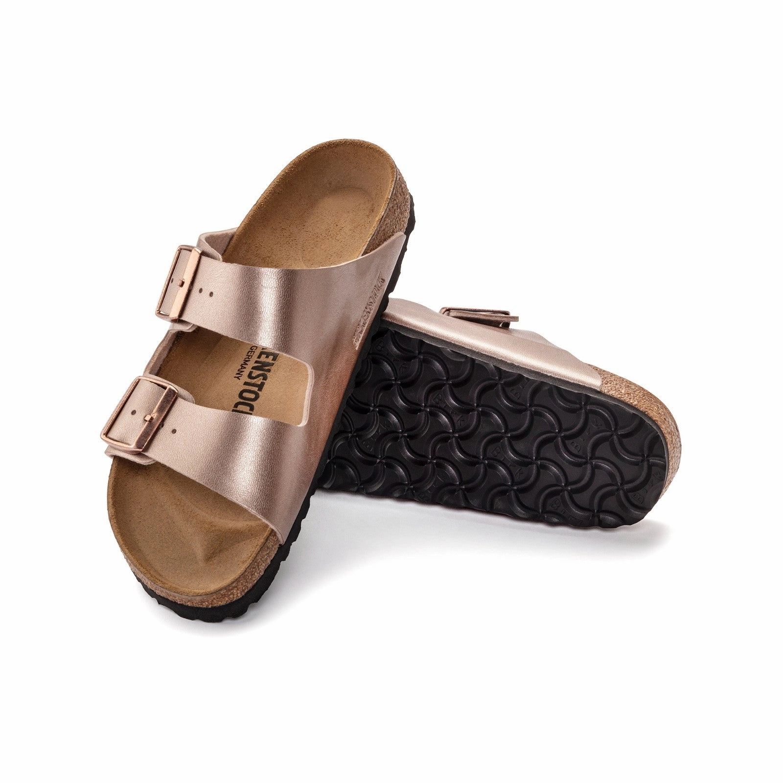 Birkenstock Arizona Birko-Flor (Copper) Men's Sandals 1023942 1023942 Quick Drying Technology